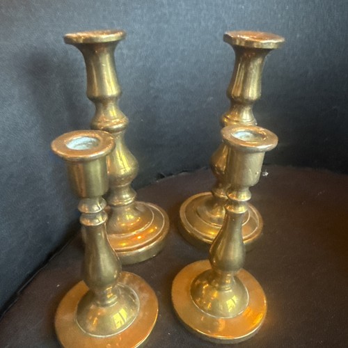 Vintage brass candlesticks 2 - vintage,