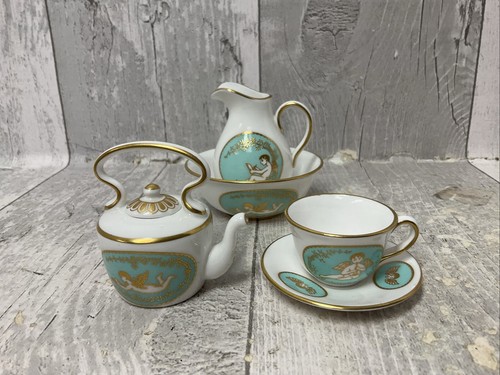 Spode miniature tea set - spode, jug