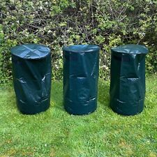 Set of 3 Garden Composting Bags (45cm x 85cm) Compost Bin Reusable