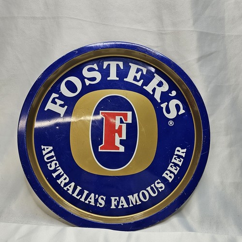 Vintage fosters beer tray man - tray, 'man