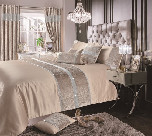 Luxury diamante crushed velvet - luxury,