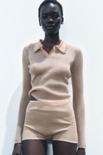 Zara pale pink - , collar