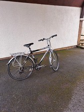 Mens Raleigh Pioneer Metro LX 21 Gear Shimano Bicycle, V Brake Rack 28 in Wheel