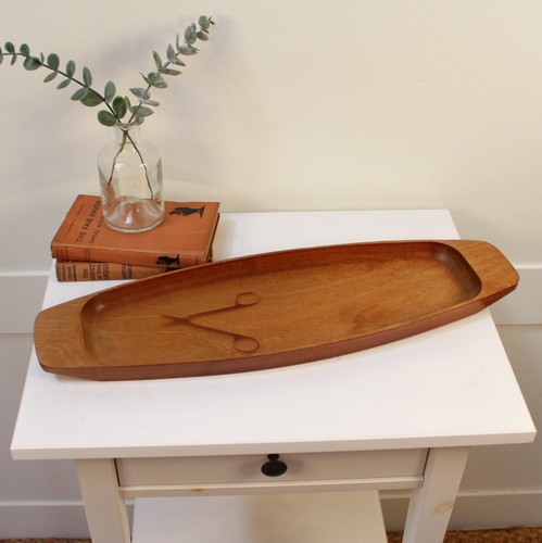 Vintage 1960 teak surfboard - 1960's,