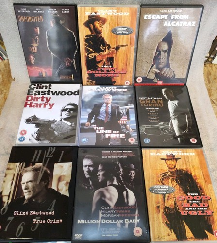 Clint eastwood dvd bundle - dvd, 🌀