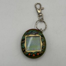 Tamagotchi Connection V2 2004 Green Camo by Bandai Fully Working