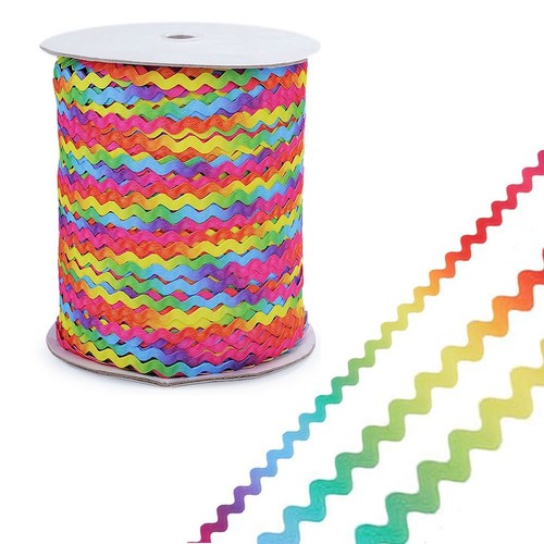 Ric rac rainbow ribbon braid - ric,