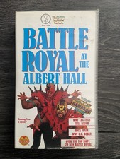 WWF/WWE Battle Royal At The Albert Hall VHS Video Silver Vision Wrestling!