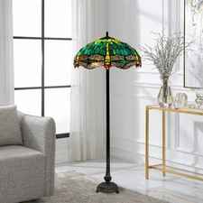 Tiffany Style Dragonfly Floor
