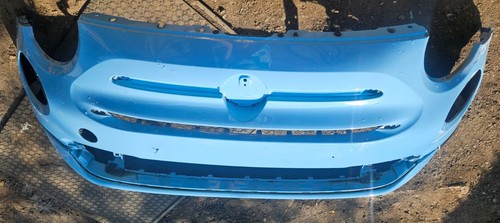 Blue fiat 500 - blue, for
