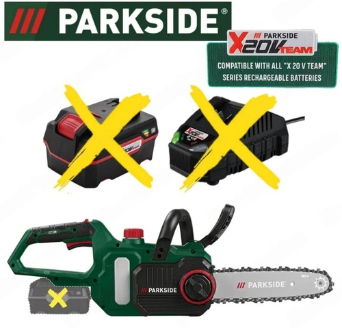 Parkside 20v cordless chainsaw - cordless,