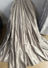 FABULOUS BESPOKE DESIGNER VERY WIDE QUALTY MINK SILK STYLE CURTAINS