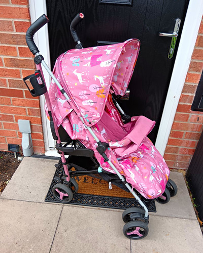 Cosatto pink unicorn - unicorn, buggy
