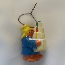 1978 Eden Toys Inc. Paddington Bear Vintage Christmas Ornament