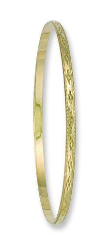 9ct gold shaped 3mm - , d/c