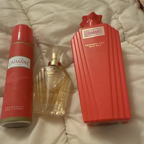 Laimant coty talc body - talc, spray