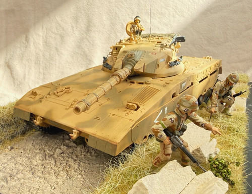 Built israeli idf merkava - israeli,