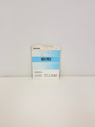 Sony sxrd projection owners - sxrd, tv