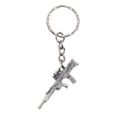 Machine gun keyring - machine,
