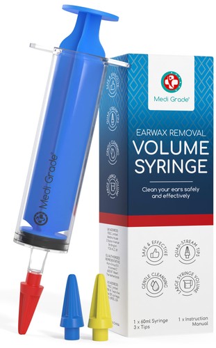 Medi grade ear syringe wax - grade,