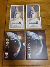 2 x Millenium £5.00 BU Coin Packs + 2 x 70th Birthday 1996 Five Pound Sets