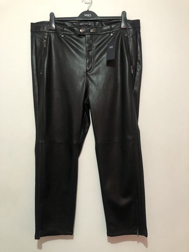Marks spencer faux leather - &,