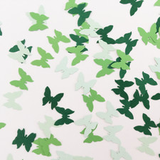 Martha Stewart Royal Butterfly Punch Green Tone Party Decor Craft Confetti
