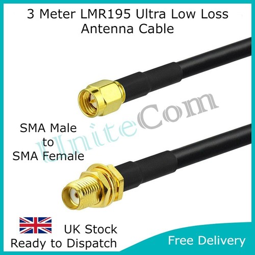 Ultra low loss sma - female, male