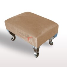 Ottoman Linen Queen Footstool