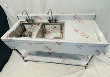 Commercial Kitchen Double Bowl