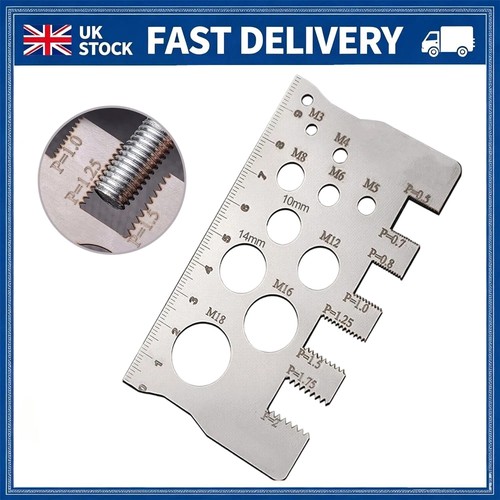 Screw thread pitch gauge - pitch,