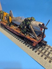 Military Plane On A Flatbed