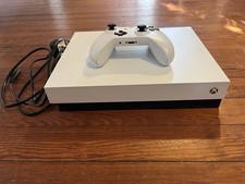 Xbox One x White Edition Console 1TB With Controller And Power Lead