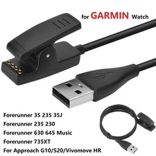 For Garmin Forerunner 35 30 230 235 630 USB  Cable Power Charger Charging Data