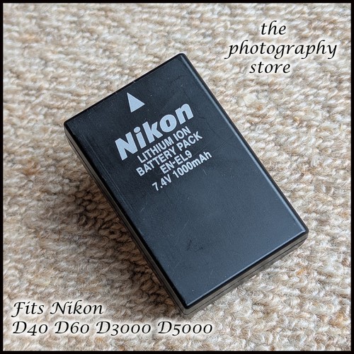 Genuine nikon el9 battery - en-el9,