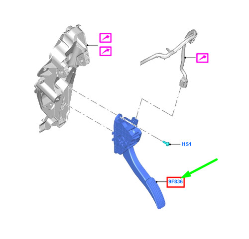 Ford mondeo mk5 accelerator - mk5,