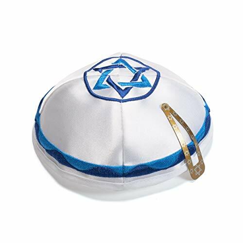 White satin star david and - white,