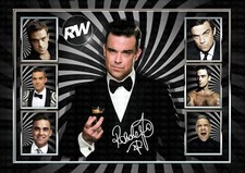 Robbie williams signed - robbie,