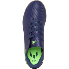 adidas Junior Nemeziz Messi 19.4 IN Indoor Football Boots Blue