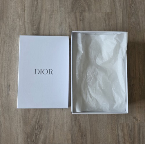 Dior genuine white shoe box - dior,