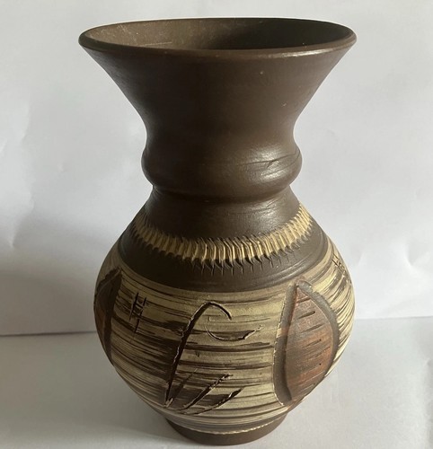 Vintage studio pottery - vintage, vase