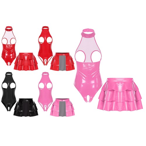 Women bodysuit chest cutouts - women,