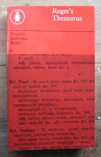 Roget thesaurus english - thesaurus, of