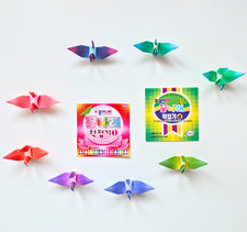 Floral paper cranes folding - floral,