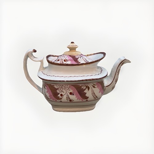 Antique rare pink lusterware - antique,
