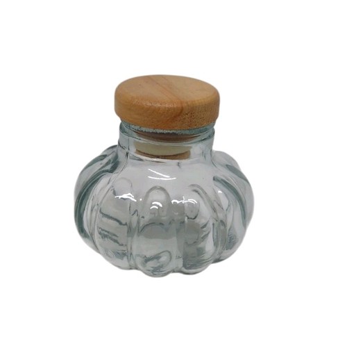 Pumpkin apothecary jar - pumpkin,