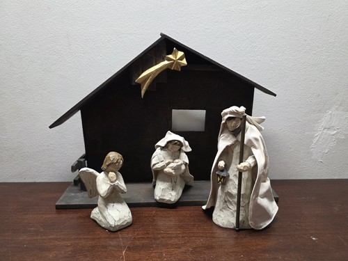 Willow tree nativity - tree, set