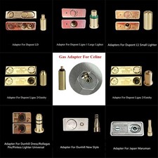 9pcs Brass Gas Nozzle Adapter