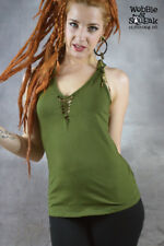 WOMENS KNOT TOP Lace Boho