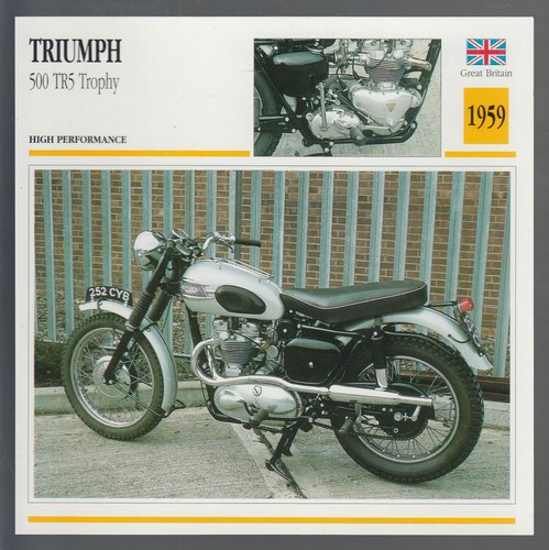 1959 triumph 500 tr5 trophy - 1959,